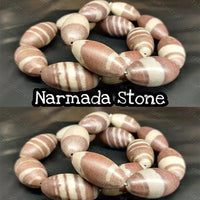 Narmada Stone Bracelet – Sacred Energy from the Narmada River by Brahmatells