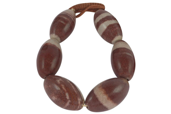 Narmada Stone Bracelet – Sacred Energy from the Narmada River by Brahmatells