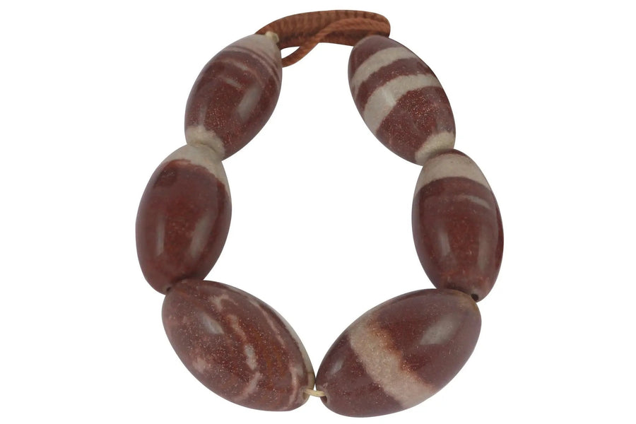 Narmada Stone Bracelet – Sacred Energy from the Narmada River by Brahmatells