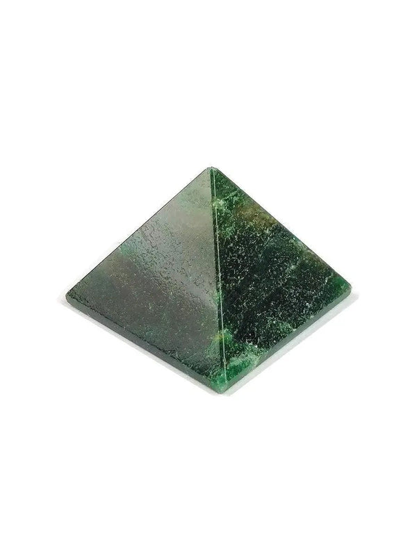 Natural Aventurine Reiki Healing and Crystal Healing Stone Pyramid ( Green) by Brahmatells