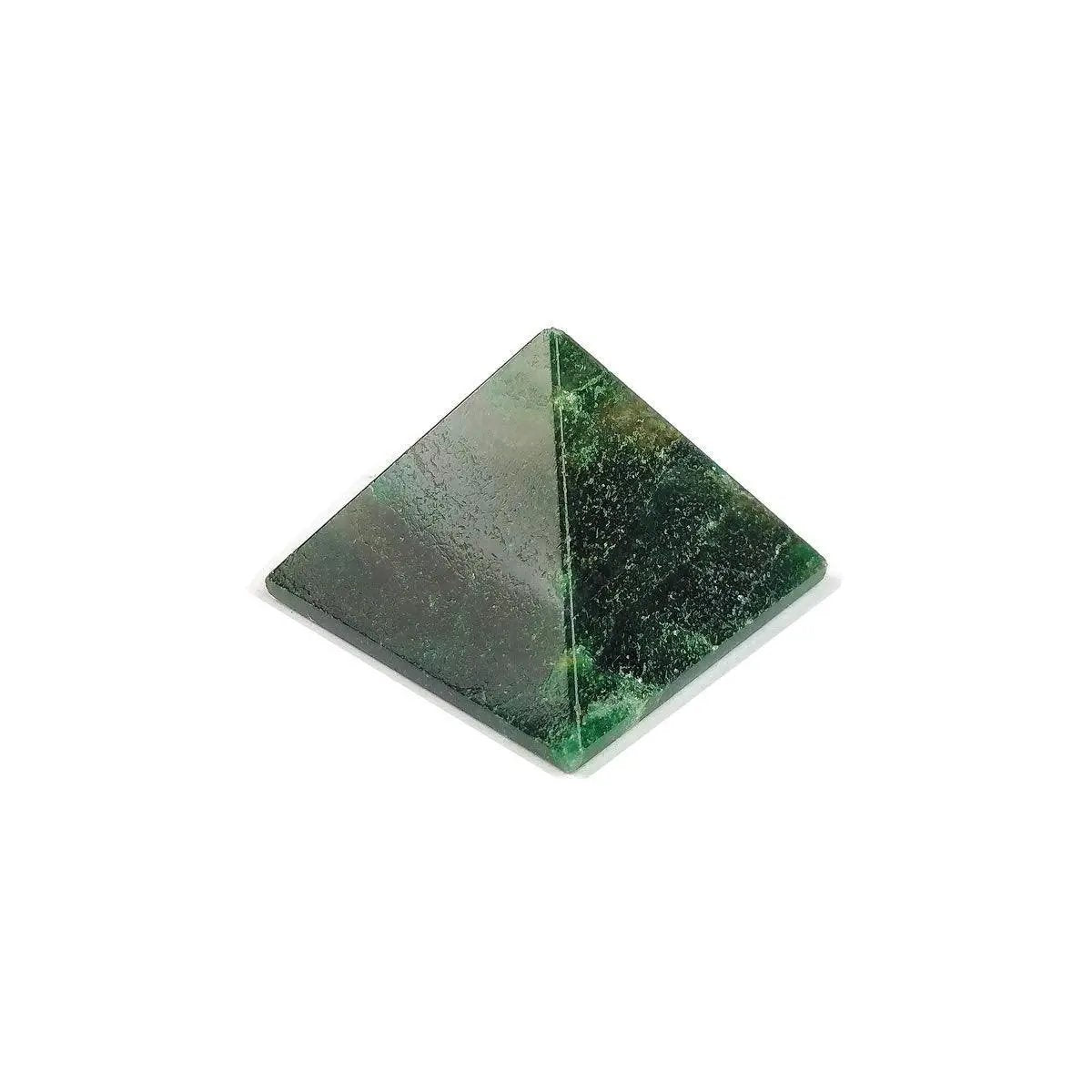 Natural Aventurine Reiki Healing and Crystal Healing Stone Pyramid ( Green) by Brahmatells