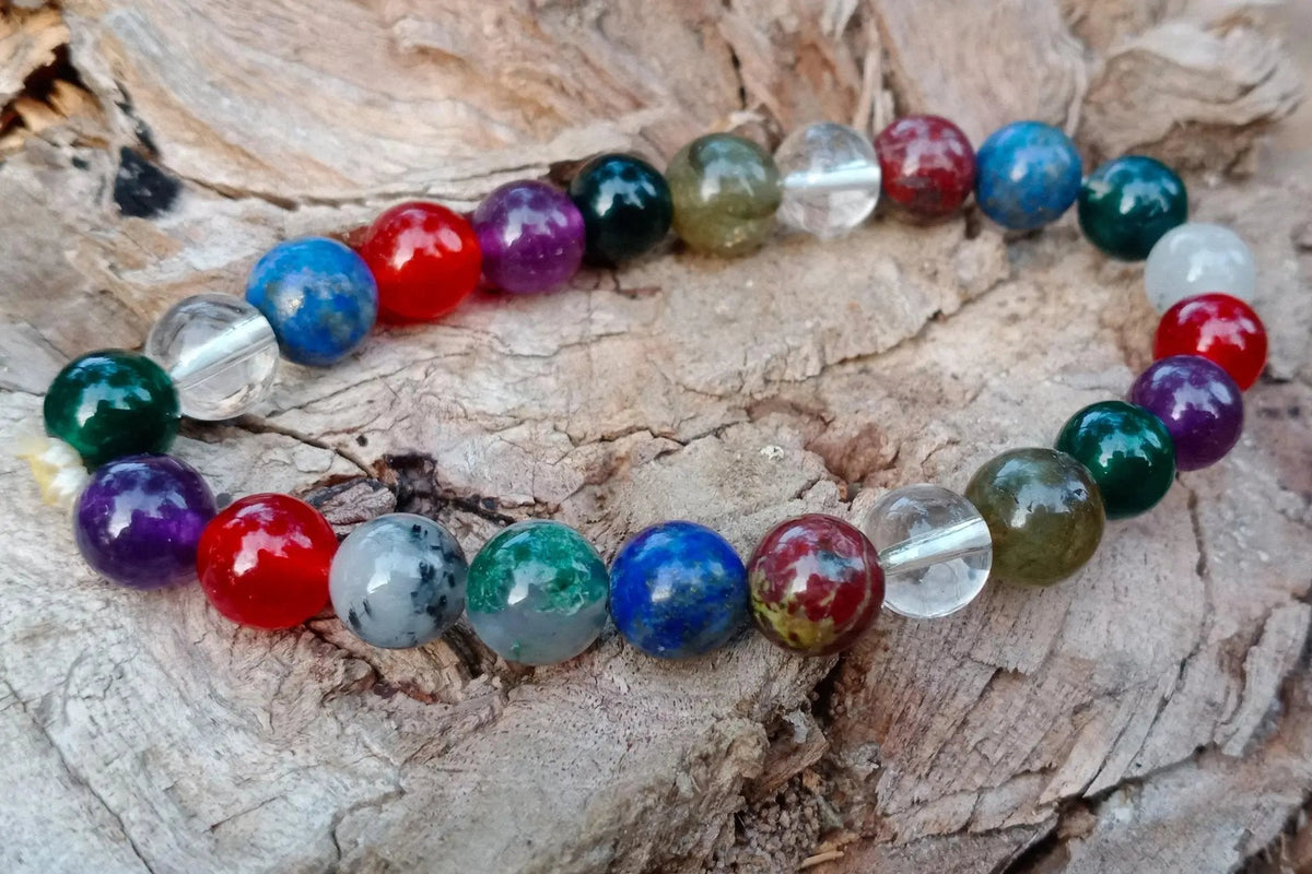Natural Crystal Immunity Booster Bracelet for Holistic Health | Brahmatells by Brahmatells
