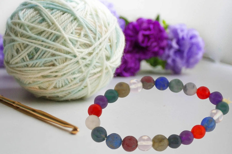 Natural Crystal Immunity Booster Bracelet for Holistic Health | Brahmatells by Brahmatells