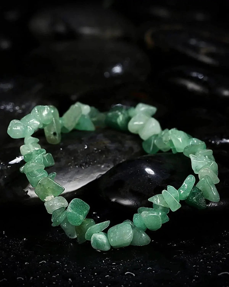Aventurine Crystal Strand Bracelet – Energized for Balance by Brahmatells