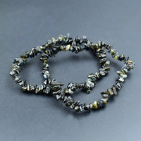 Natural Moldavite Chip Bracelet – Energized Green Crystal by Brahmatells