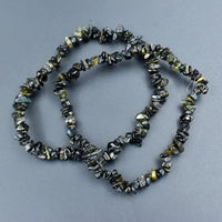 Natural Moldavite Chip Bracelet – Energized Green Crystal by Brahmatells