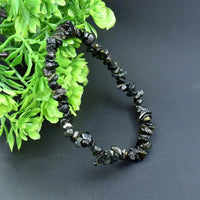 Natural Moldavite Chip Bracelet – Energized Green Crystal by Brahmatells
