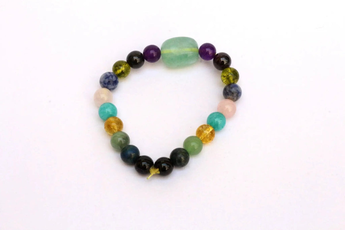 Natural Gemstone Bracelet for Anxiety Relief | Brahmatells by Brahmatells