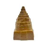 Natural Handcrafted Semi Precious Gemstone Meru Shree Yantra (Shali Gram Shree Yantra) by Brahmatells