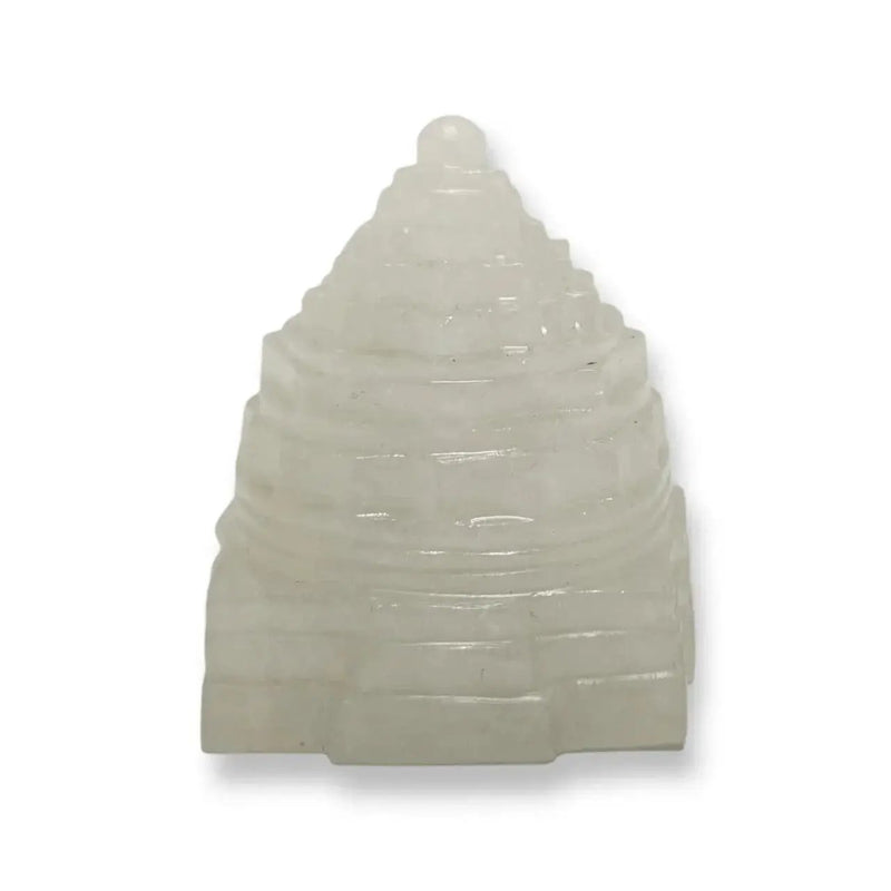 Natural Handcrafted Semi Precious Gemstone Meru Shree Yantra (Shali Gram Shree Yantra) by Brahmatells