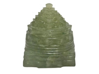 Natural Handcrafted Semi Precious Gemstone Meru Shree Yantra (Shali Gram Shree Yantra) by Brahmatells