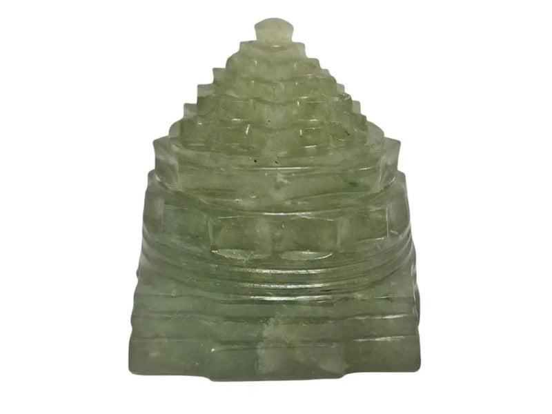 Natural Handcrafted Semi Precious Gemstone Meru Shree Yantra (Shali Gram Shree Yantra) by Brahmatells