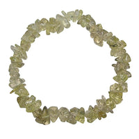 Natural Lemon Quartz Chips Bracelet – Yellow Crystal Design by Brahmatells