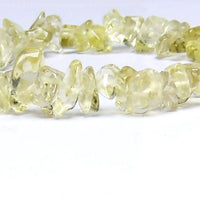 Natural Lemon Quartz Chips Bracelet – Yellow Crystal Design by Brahmatells