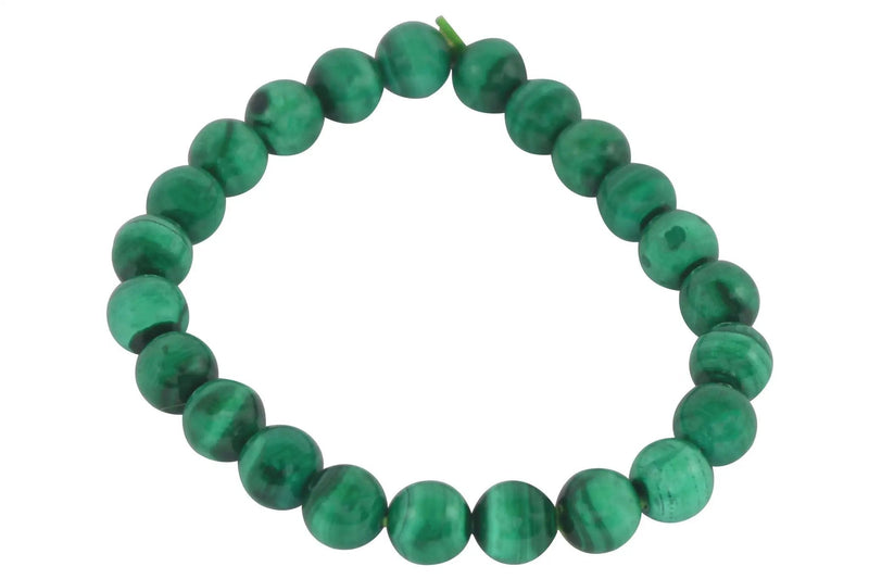 Natural Malachite Bracelet for Protection & Wellness | Brahmatells by Brahmatells
