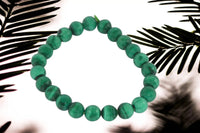 Natural Malachite Bracelet for Protection & Wellness | Brahmatells by Brahmatells