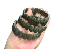 Natural Pyrite Crystal Bracelet for Good Luck & Abundance by Brahmatells
