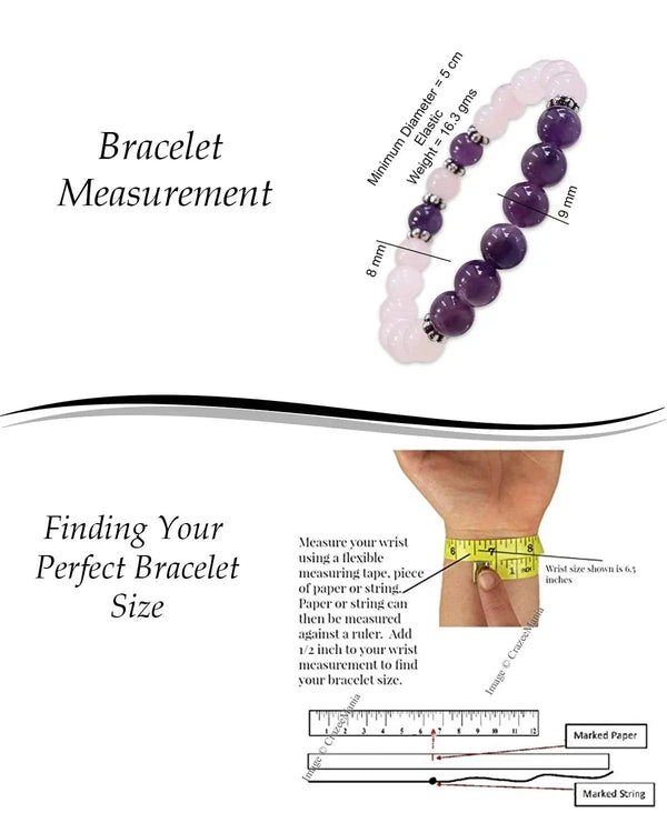 Natural Reiki & Feng Shui Healing Crystal Bracelet - Brahmatells by Brahmatells