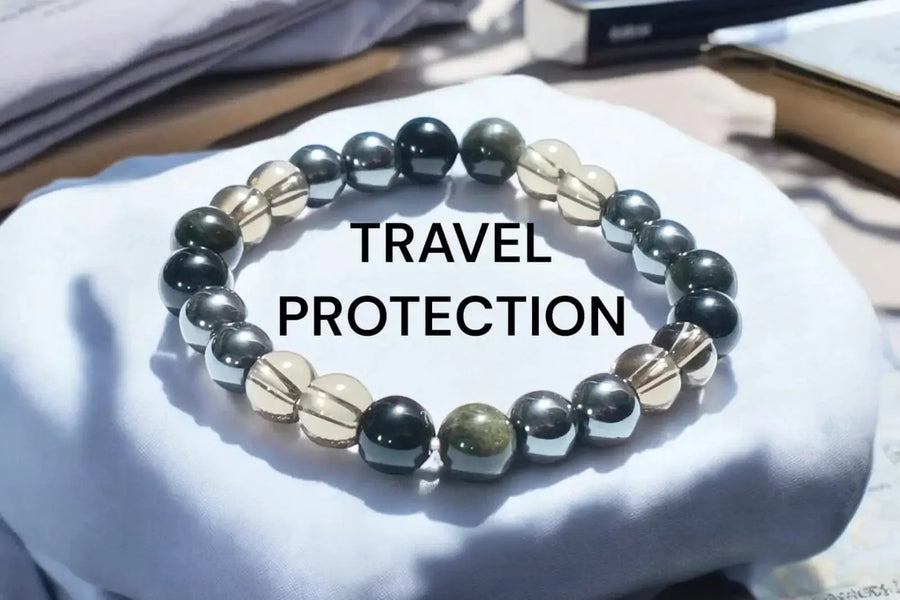 Natural Stone Bracelet for Frequent Travellers - Brahmatells by Brahmatells