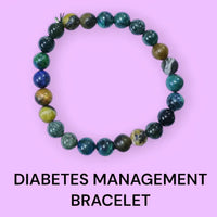 Natural Stone Diabetes Management Bracelet - Brahmatells by Brahmatells