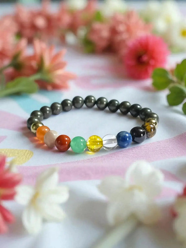 Navgrah Premium Bracelet with Pyrite – Brahmatells by Brahmatells