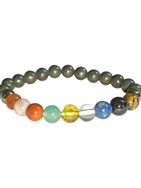 Navgrah Premium Bracelet with Pyrite – Brahmatells by Brahmatells