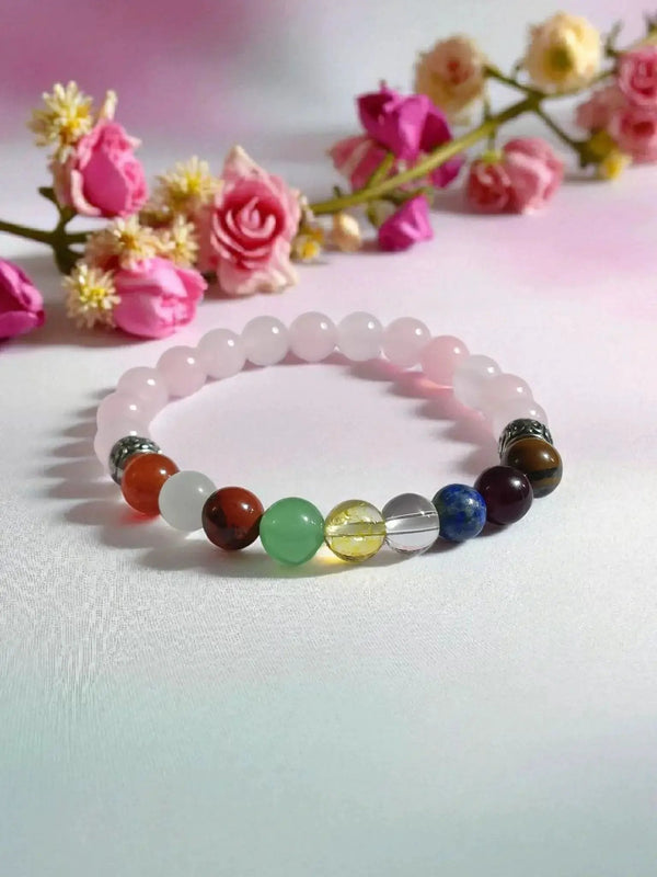 Navgrah Bracelet – Nine‑Stone Gem Bracelet by Brahmatells by Brahmatells