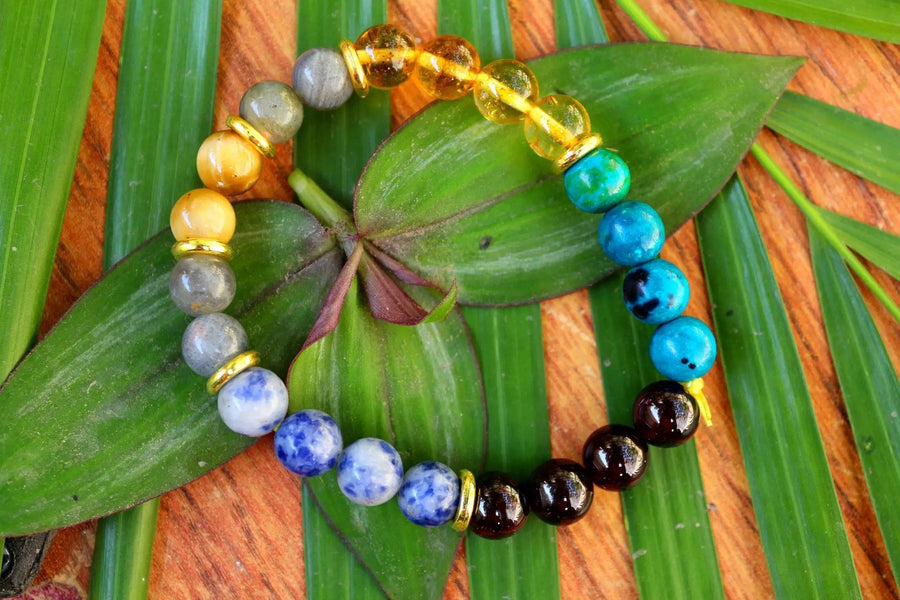 November Birthstone Bracelet - Citrine Calmness - Brahmatells by Brahmatells