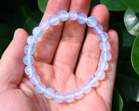 Opalite Stretchy Bracelet | Handmade Gemstone Accessory by Brahmatells