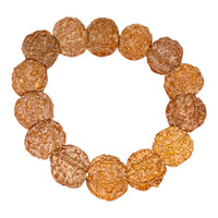 Original 7 Mukhi Nepali Rudraksha Bracelet | Certified Seven Faces Bead by Brahmatells