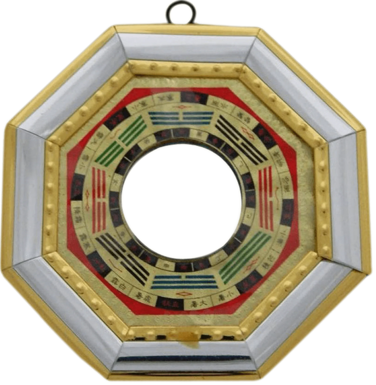 Pa Kua Multicolor Mirror by Brahmatells