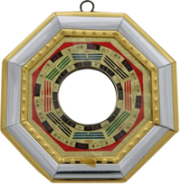 Pa Kua Multicolor Mirror by Brahmatells
