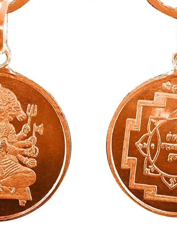 Panchmukhi Hanuman Yantra Pendant in Pure Copper | Brahmatells by brahmatells