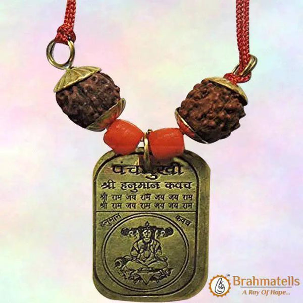 Panchmukhi Kawach Yantra Locket by Brahmatells