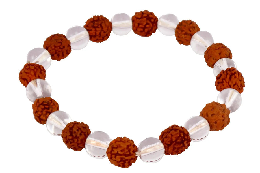 Panchmukhi Rudraksha Bracelet - Attain Mindfulness & Peace | Brahmatells by Brahmatells