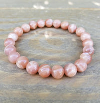 Peach Moonstone Bracelet - Embrace Love and Harmony | Brahmatells by Brahmatells