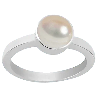 Pearl Cream Rose-Light Ring - Lunar Elegance | Brahmatells by Brahmatells