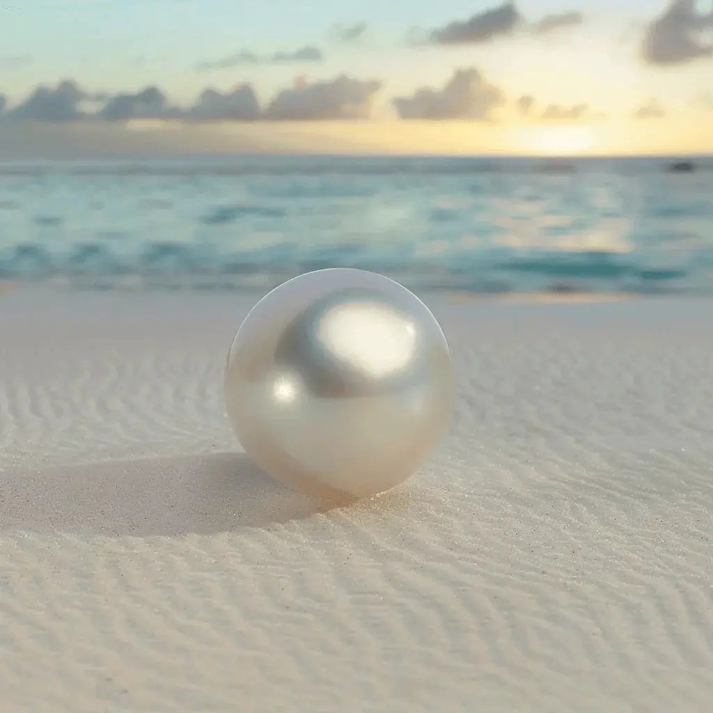 Pearl Powder-Almond by Brahmatells - Moon Stone Elegance by Brahmatells