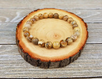 Picture Jasper Bracelet – Earth Energy Crystal Jewelry by Brahmatells