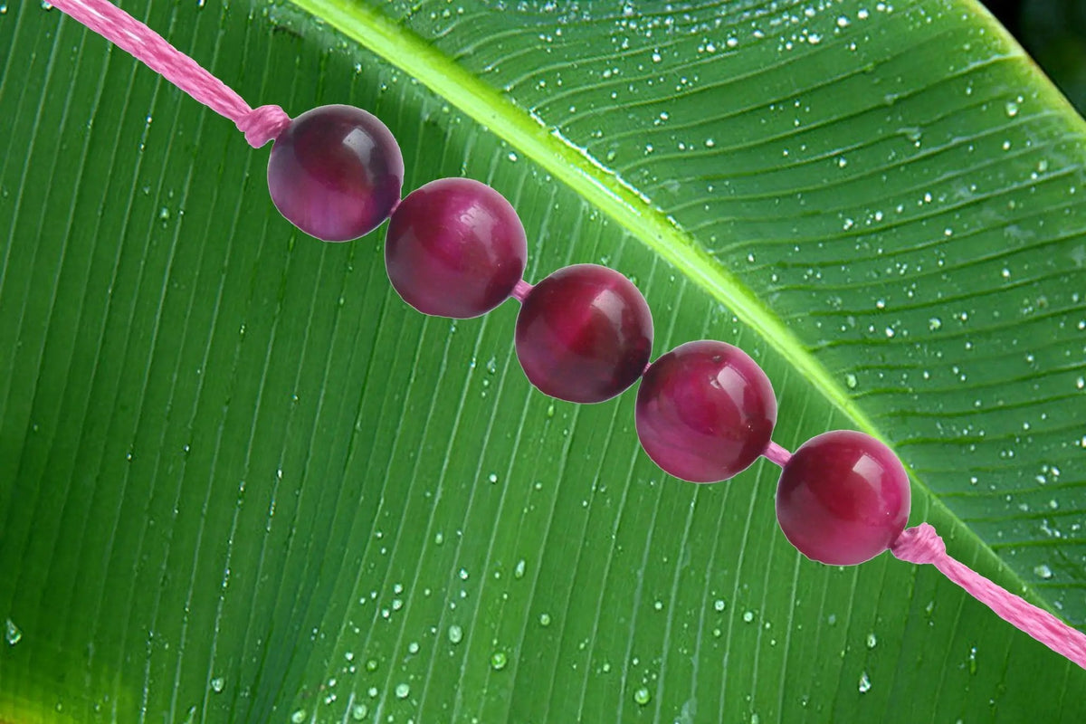 Pink Cat's Eye Band by Brahmatells