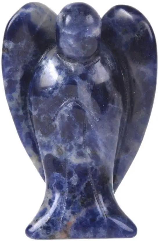 Pocket Guardian Peace Angel - Hand Carved Amethyst | Brahmatells by Brahmatells