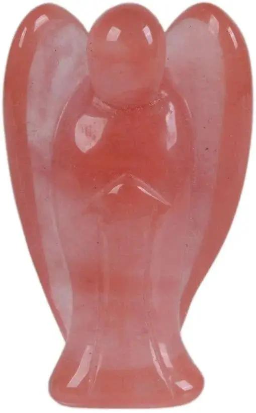 Pocket Guardian Peace Angel - Hand Carved Amethyst | Brahmatells by Brahmatells
