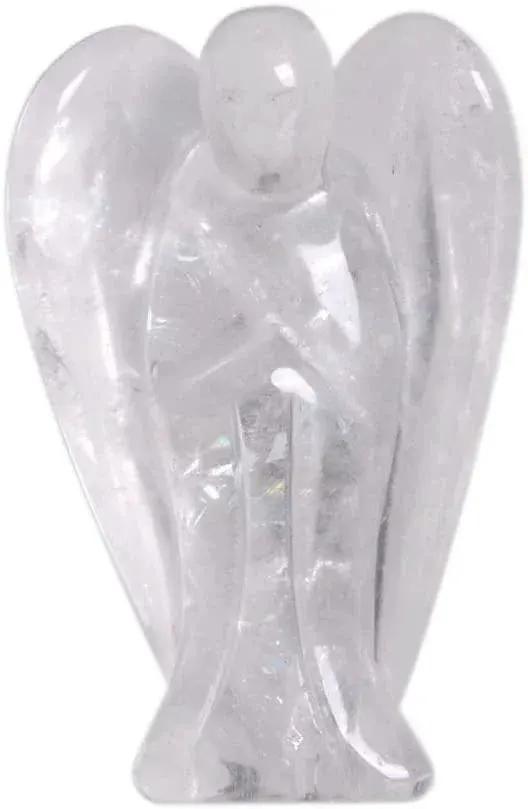 Pocket Guardian Peace Angel - Hand Carved Amethyst | Brahmatells by Brahmatells
