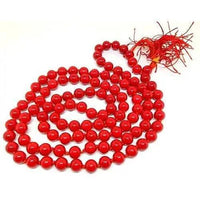 Premium Egyptian Red Coral Jaap Mala for Mars Alignment - Brahmatells Astrology by Brahmatells