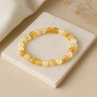 Natural Topaz Bracelet — Elegant Zodiac Accessory by Brahmatells