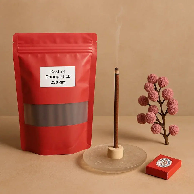 Kasturi Dhoop Stick – 250 gm Natural Fragrance by Brahmatells