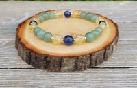 Prosperity & Abundance Bracelet | Citrine, Green Aventurine, Hematite by Brahmatells
