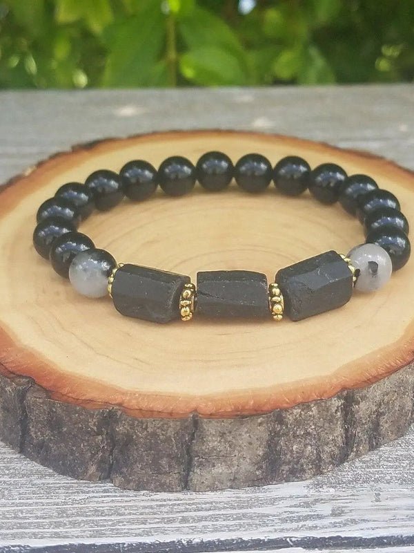 Protection Bracelet – Aura & Negative Energy Shield by Brahmatells