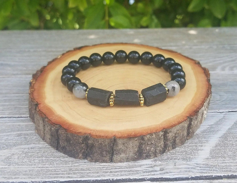 Protection Bracelet – Aura & Negative Energy Shield by Brahmatells