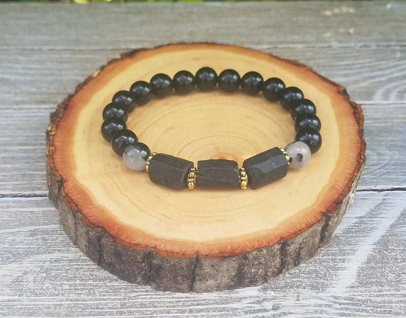 Protection Bracelet – Aura & Negative Energy Shield by Brahmatells